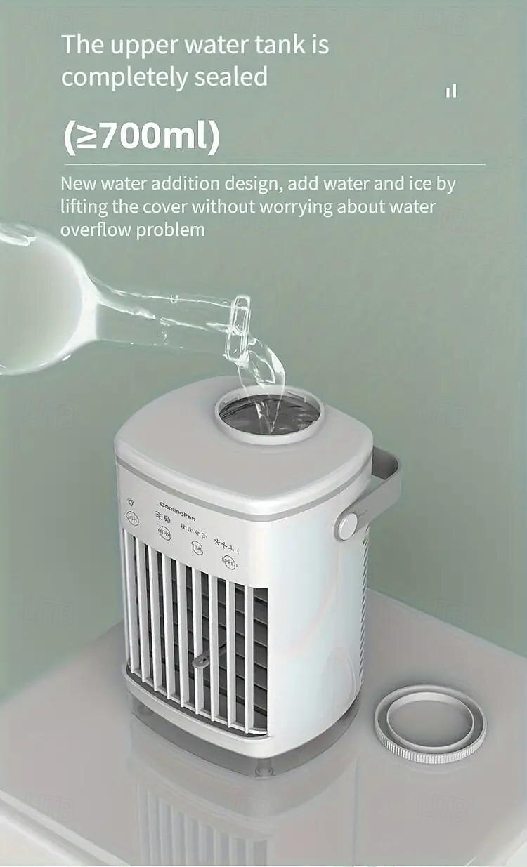 USB Desktop Spray Air Cooler – Mini Water Cooling Fan with Humidifier for Home Office Dormitory Use 2025 - $59.99 –P8