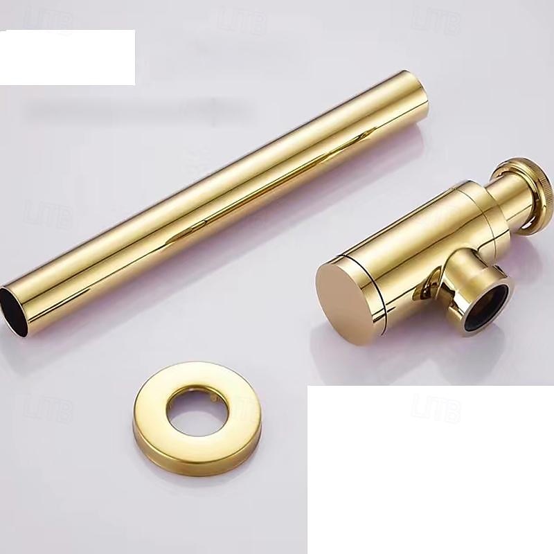 Faucet accessory - Superior Quality Pop-up Water Drain With Overflow Contemporary Copper Electroplated 2025 - $89.99 –P9