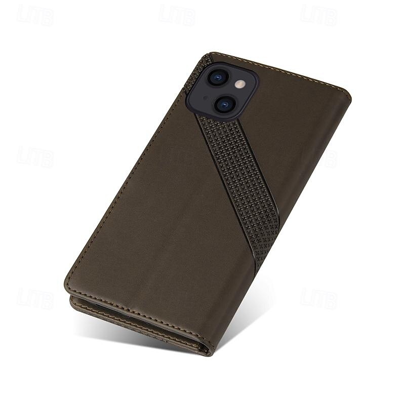 telefon Kılıf Na iPhone 15 Pro Max iPhone 14 13 12 11 Pro Max Plus Mini SE Etui na karty portfela Magnetyczne Ochrona całego ciała Stopka Retro TPU Skóra PU 2025 - $17.99 –P4