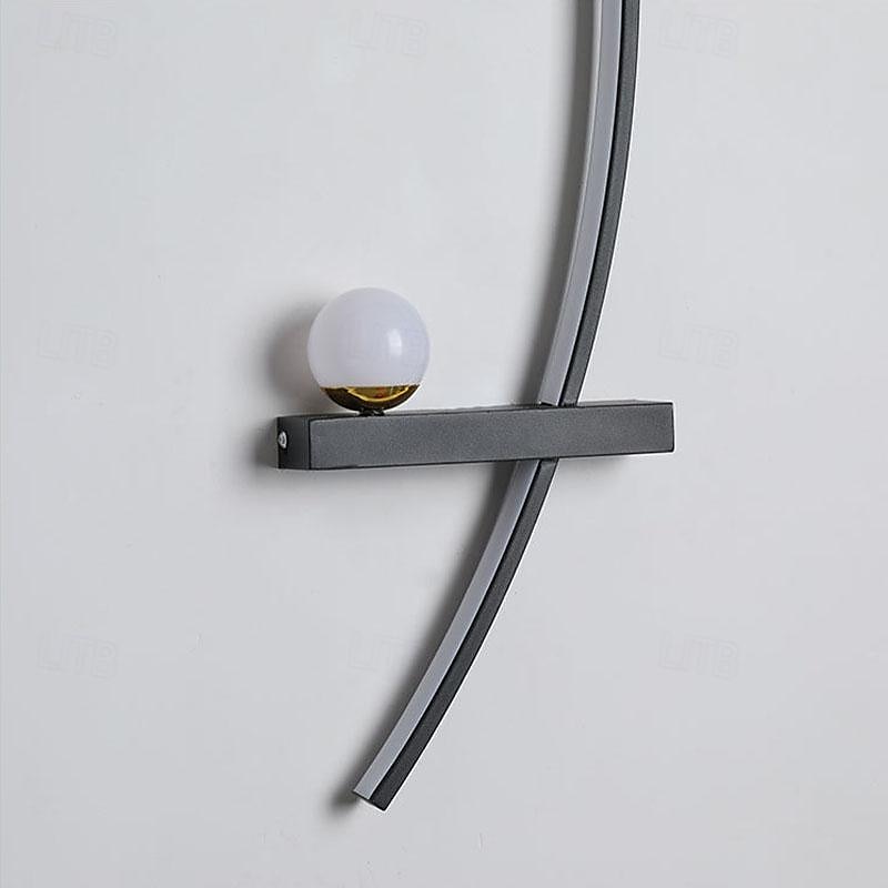 Nowoczesna sypialnia salon 55/83/105cm kinkiet led minimalistyczne paski dekoracyjny kinkiet ścienny do sypialni lampka nocna gabinet oświetlenie wewnętrzne domu 85-265v 2025 - $101.99 –P7