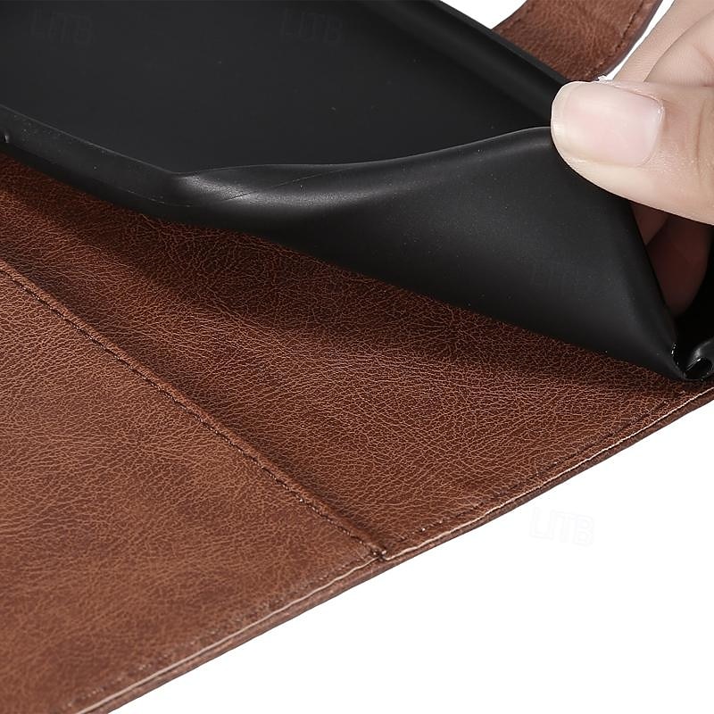 Phone Case For Samsung Galaxy S24 S23 S22 S21 S20 Ultra Plus FE A54 A34 A14 S25 Ultra Wallet Case Magnetic Full Body Protective with Wrist Strap Retro TPU PU Leather 2025 - $14.99 –P15