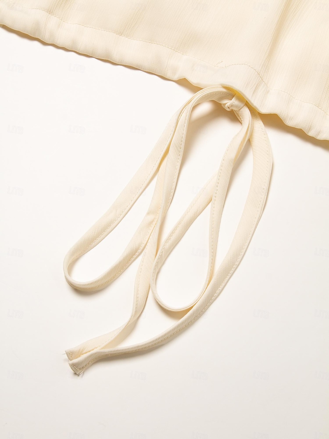 Women's Crop top Drawstring Sleeveless Satin Top Elegant Casual Work Spring Summer 2025 - $33.99 –P10
