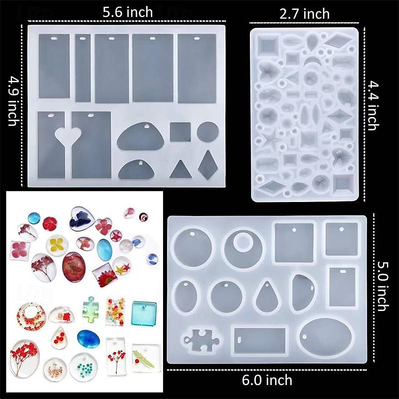 Kristall-Tropfer-Form, Armband-Anhänger, Schmuck-Silikonform, Set mit DIY-Tropfer-Form 2025 - $42.99 –P7