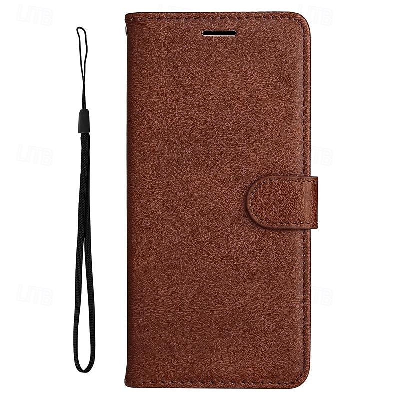 Phone Case For Samsung Galaxy S24 S23 S22 S21 S20 Ultra Plus FE A54 A34 A14 S25 Ultra Wallet Case Magnetic Full Body Protective with Wrist Strap Retro TPU PU Leather 2025 - $14.99 –P4