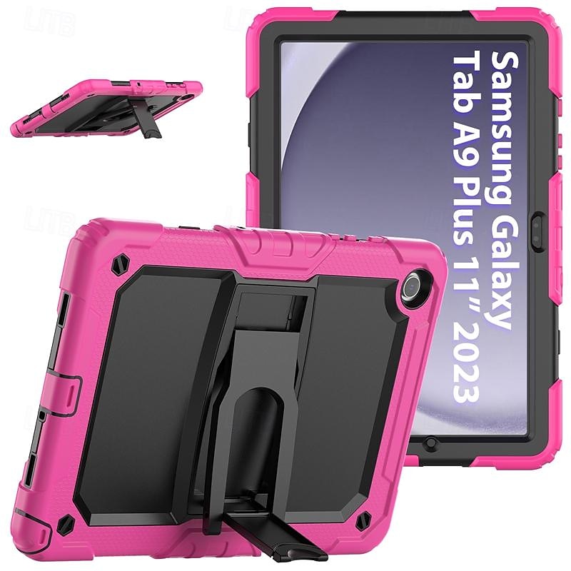 Tablet Case Cover For Samsung Galaxy Tab A9 8.7" A8 10.5'' A7 Lite 8.7'' A7 10.4'' A 8.0" A9 Plus 11" Portable Armor Defender Rugged Protective with Adjustable Kickstand Armor PC Silicone 2025 - $25.99 –P9