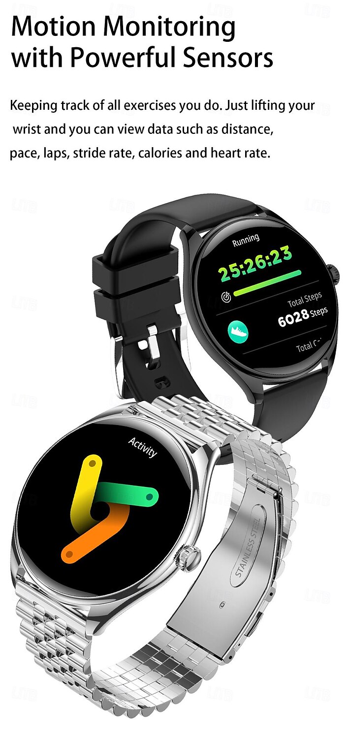 696 MT55 Умные часы 1.43 дюймовый Смарт Часы Bluetooth ЭКГ + PPG Педометр Напоминание о звонке Совместим с Android iOS Женский Мужчины Хендс-фри звонки Напоминание о сообщении IP 67 46 2025 - $56.99 –P13