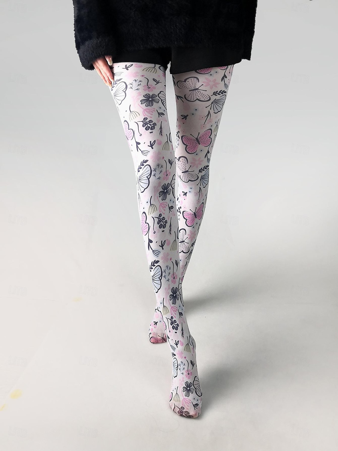dame truse gave daglig blomst akryl fibre casual boho / bohem casual / daglig 1 par 2025 - $13.99 –P5