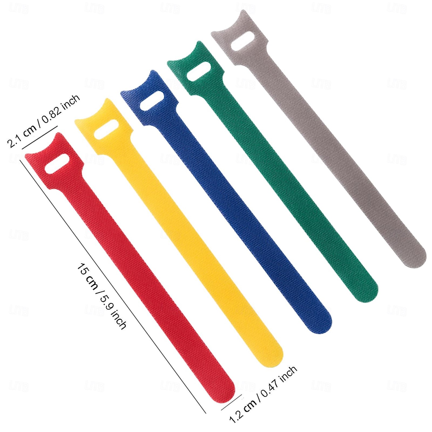 30pcs Cable Organizer - Reusable Self-Gripping Cable Ties for Charger Management, Wire Bundling, Storage, Suitable for Home, Office, Desk Cable Organization 2025 - $10.99 –P6