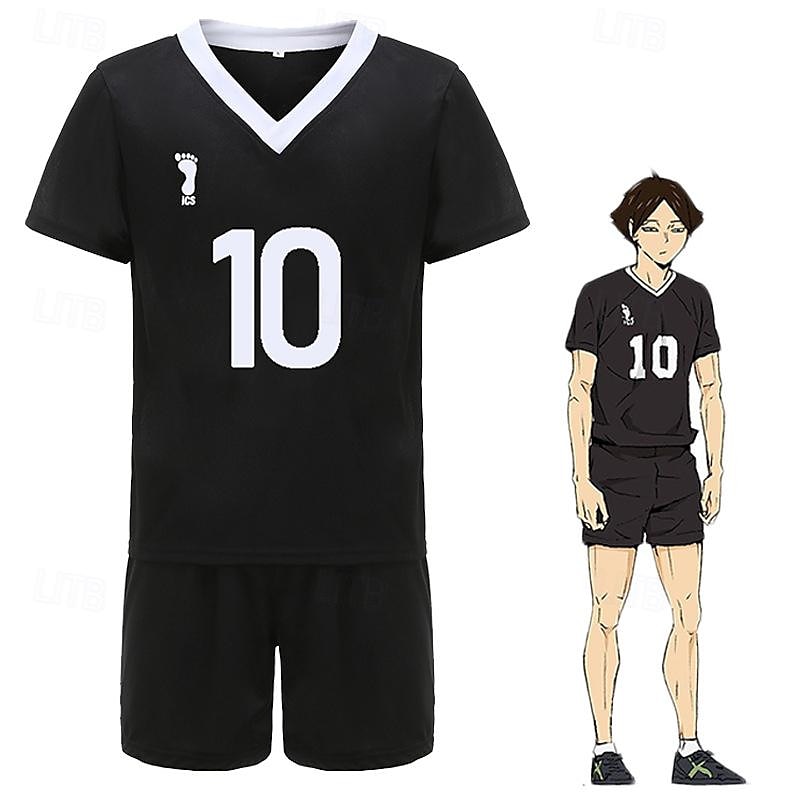 Haikyuu Rintaro Suna Anime Cosplay Kostüm Outfits T-Shirt Cosplay-Anzüge Karneval Maskerade Shorts T-shirt Für Herren Damen Erwachsene 2025 - $34.99 –P2