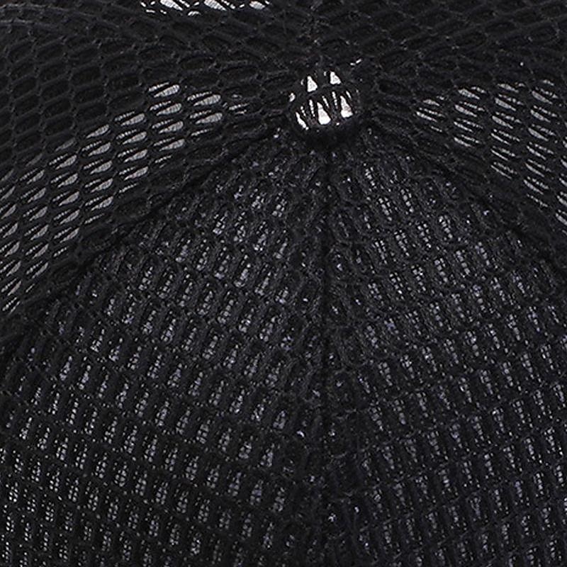 Herre Baseballcaps Solhatt Trucker Hat Svart Blå polyester Netting Mote Fritid Gate Daglig عادي Justerbare Solkrem Pustende 2025 - $7.99 –P10