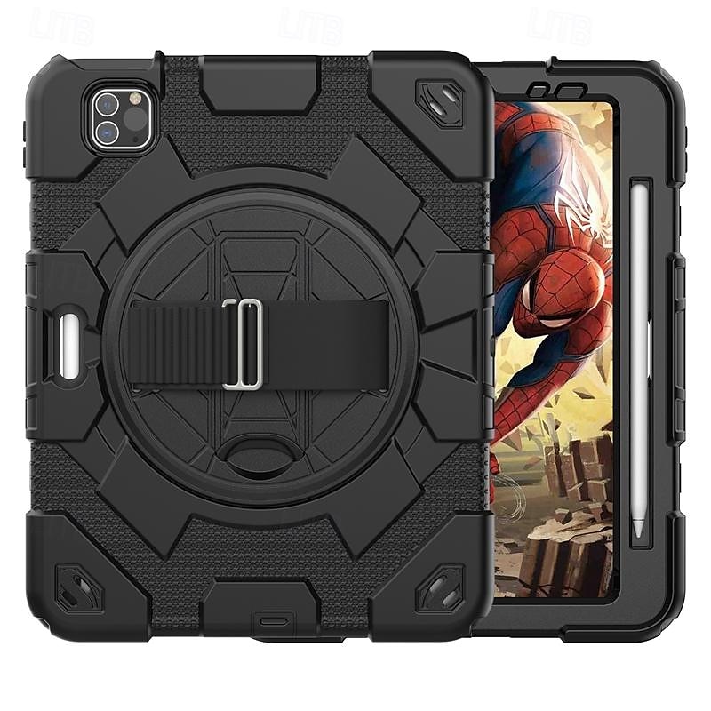 Tábua Capa da Caixa Para Apple iPad 10.9'' 10º iPad Air 5º ipad 9th 8th 7th Generation 10.2 inch iPad Air 2º 9.7'' iPad Pro 4º 11'' iPad Pro 3º 11'' iPad Pro 2º 11'' iPad Pro 1º 11'' Portátil Punho de 2025 por $47.99 –P1