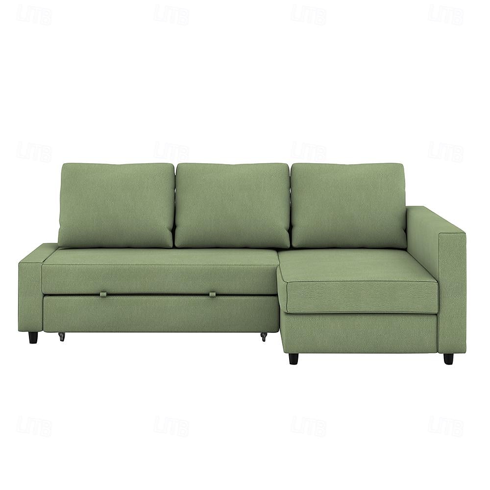 Capa de Sofá 100% Algodão com Armazenamento Capas de Sofá-Cama Acolchoadas Cor Sólida de 2025 por $384.49 –P3