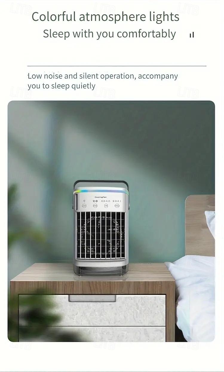 USB Desktop Spray Air Cooler – Mini Water Cooling Fan with Humidifier for Home Office Dormitory Use 2025 - $59.99 –P7