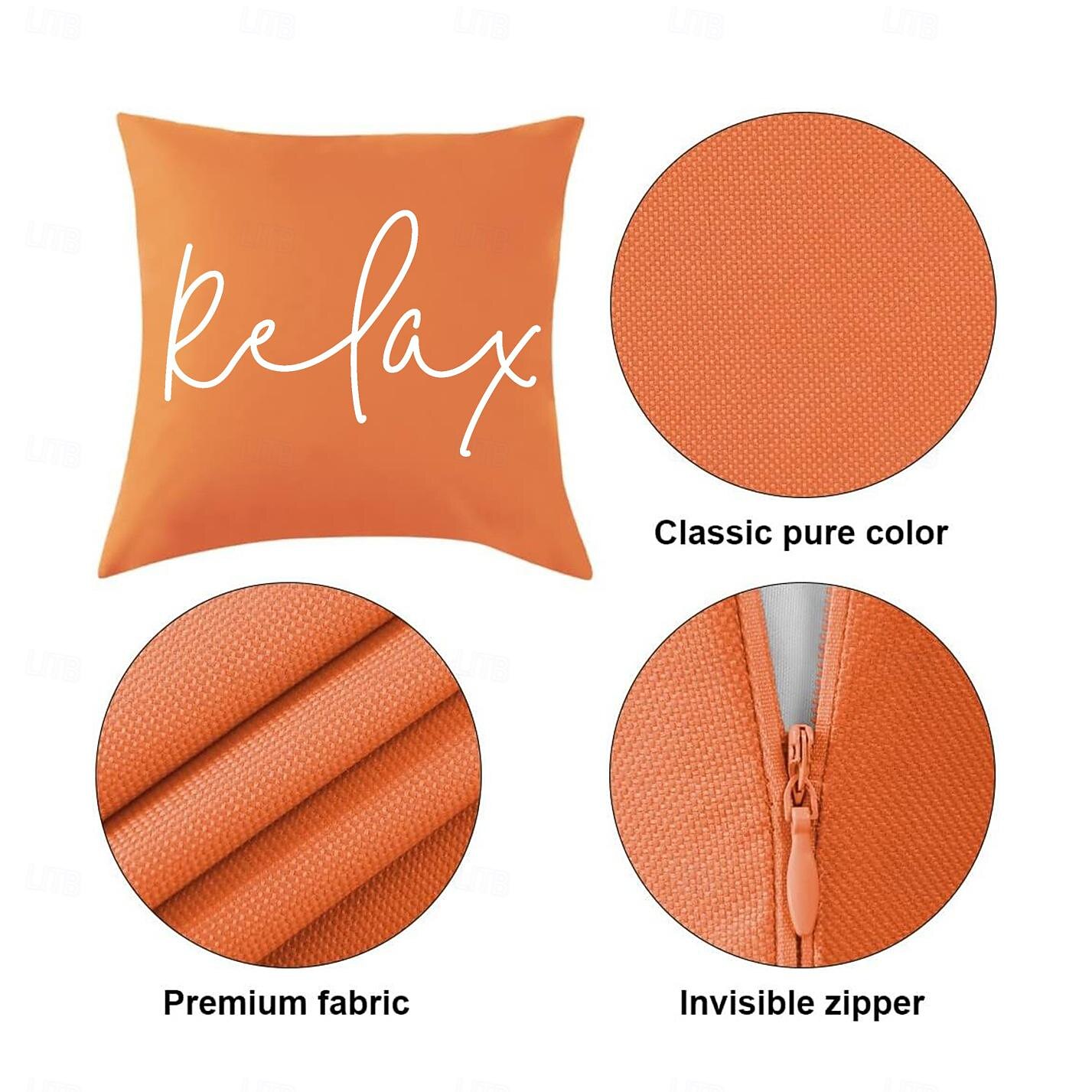 Waterproof Outdoor Cushions Seat Pillow Case Garden Cushion Cover Pillow Cover 2026 - $12.99 –P2