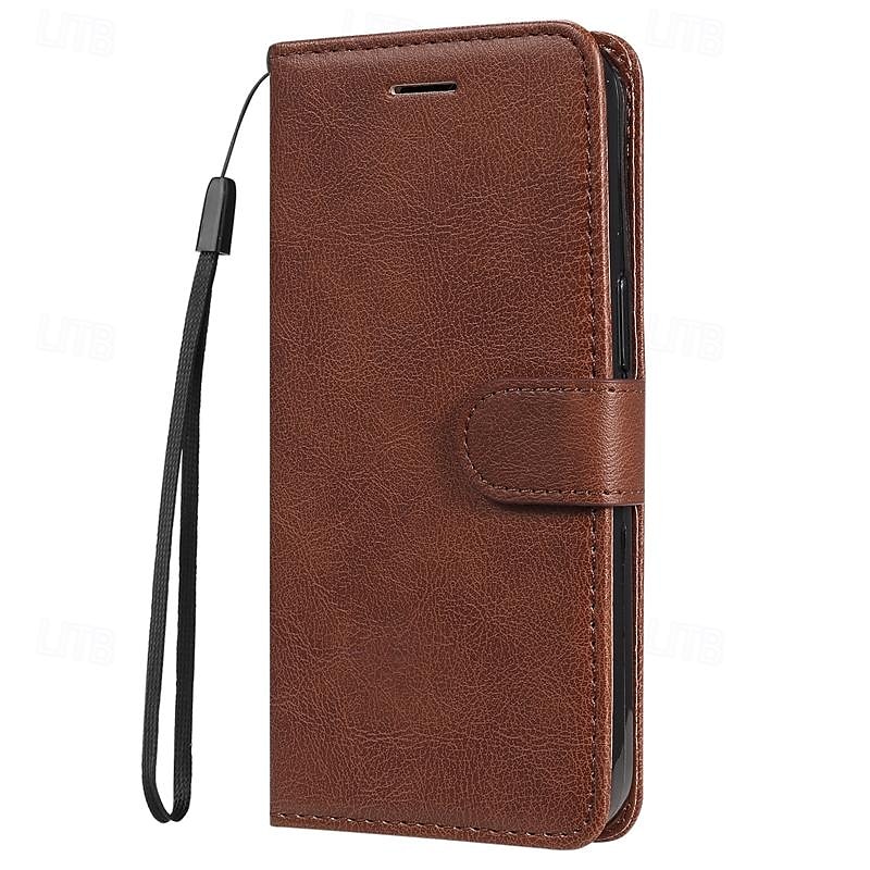 Phone Case For Samsung Galaxy S24 S23 S22 S21 S20 Ultra Plus FE A54 A34 A14 S25 Ultra Wallet Case Magnetic Full Body Protective with Wrist Strap Retro TPU PU Leather 2025 - $14.99 –P6