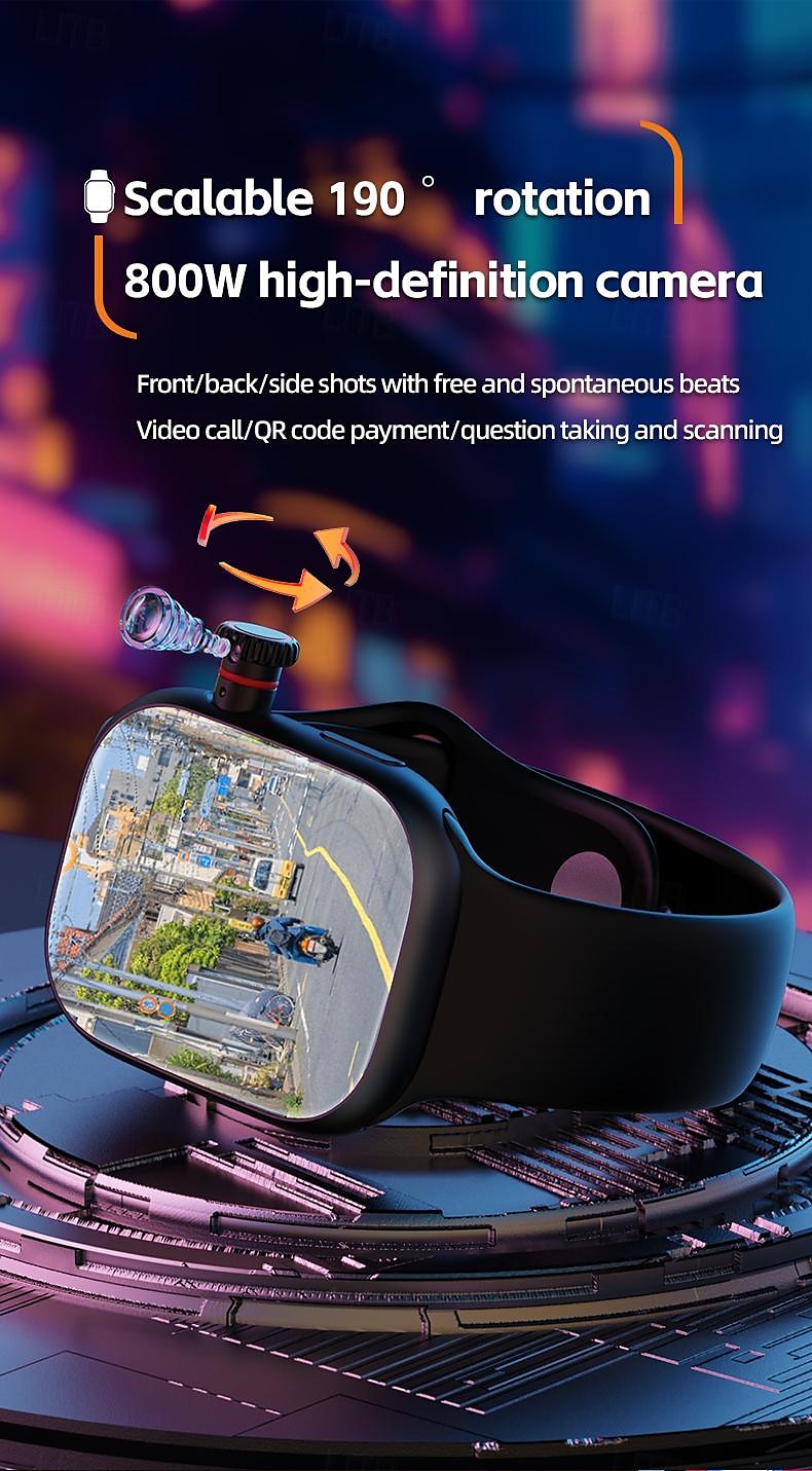 iMosi S9 Smart Watch 2.06 inch 4G LTE Cellular Smartwatch Phone 4G Pedometer Call Reminder Heart Rate Monitor Women Men GPS Hands-Free Calls Waterproof IP 67 41mm Watch Case 2025 - $108.99 –P5
