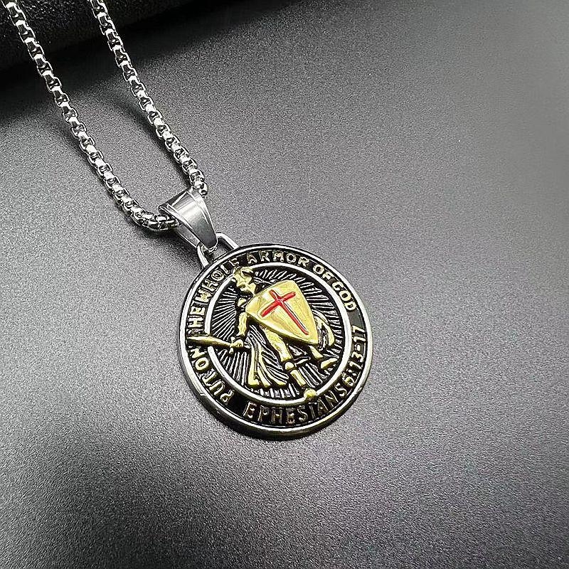 Halskette Retro Vintage Mittelalterlich Metalllegierung Für Ritter Ritter Wikinger Cosplay Unisex Modeschmuck Modeschmuck 2025 - $17.99 –P8