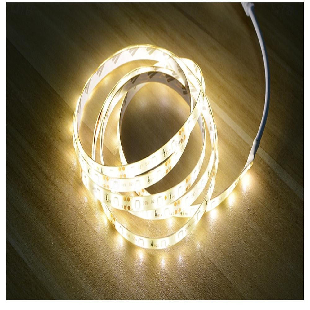 2025年 USB LED ライト ストリップ センサー付き DC 5V モーション センサー付き ハンド LED ストリップ テープ USB LED ストリップ ランプ 寝室 家庭用 キッチン ワードローブ 装飾用  コレクション – $9.49 –P4