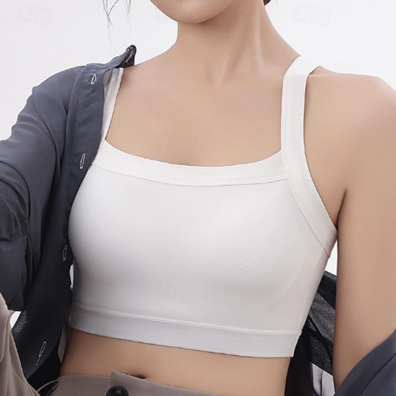 Top in pizzo senza maniche da donna basic collo a giro nero bianco marrone grigio estate del 2026 a $17.49 –P8