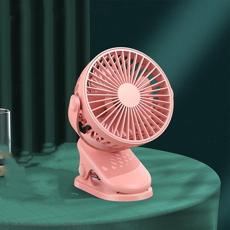 Kétmotoros Hordozható Légkondicionáló Ventilátor – 5 Sebességes USB Hűtő Levegő Fújó Nagy Akkumulátorral Kempingezéshez és Utazáshoz 2025 - $25.99 –P3