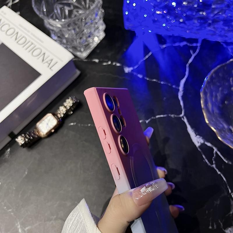 телефон Кейс для Назначение SSamsung Galaxy S24 Ultra Plus S23 S22 S21 S20 Plus Ultra S10 Plus Примечание 20 10 S25 Ультра Кейс на заднюю панель Поддержка беспроводной зарядки Защита от удара 2025 - $12.99 –P8