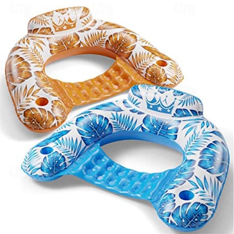 Inflatable Floating Drainage U-shaped Swimming Circle Buoy Beginner's Swimming Circle 2025 - $29.99 –P4