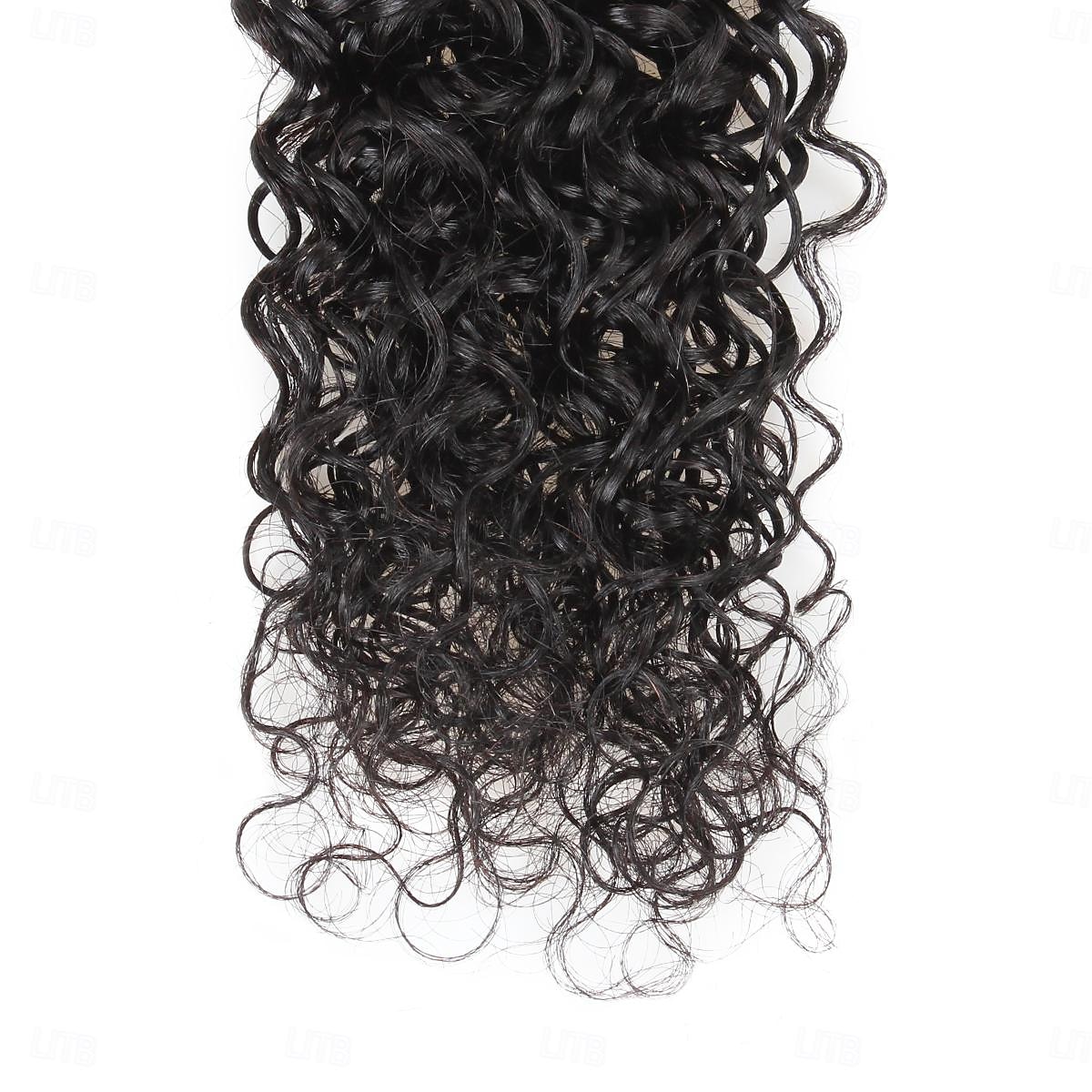 fasci ricci crespi capelli umani al 100% 9a fasci brasiliani di capelli grezzi capelli umani originali in promozione estensione dei capelli naturali umani del 2025 a $111.99 –P2