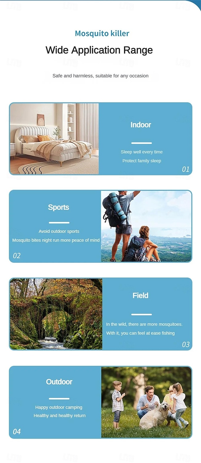 Electronic Mosquito Repellent Bracelet – Ultrasonic Wearable Band Anti-Mosquito Protection 2026 - $12.99 –P10