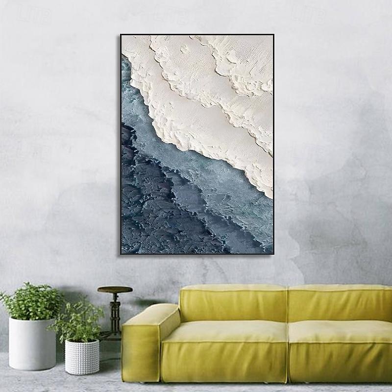 Handmatig Met de hand gemaakt Hang-geschilderd olieverfschilderij Handgeschilderde Verticaal Abstract Landschap Modern Impressionisme Zonder Inner Frame (Geen frame) 2025 - $116.99 –P9