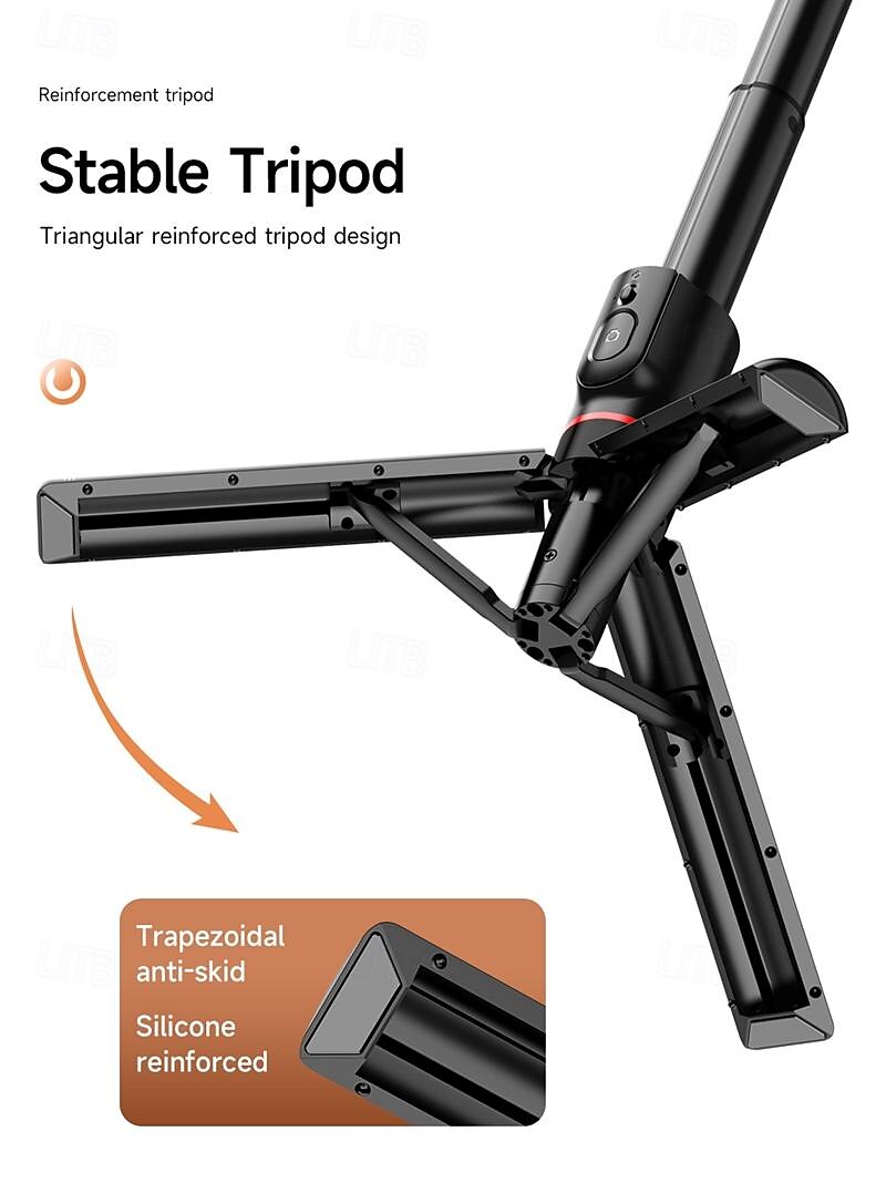 Selfie Stick Bluetooth Extendable Max Length 104.5 cm For Universal Android / iOS Universal 2025 - $28.99 –P7