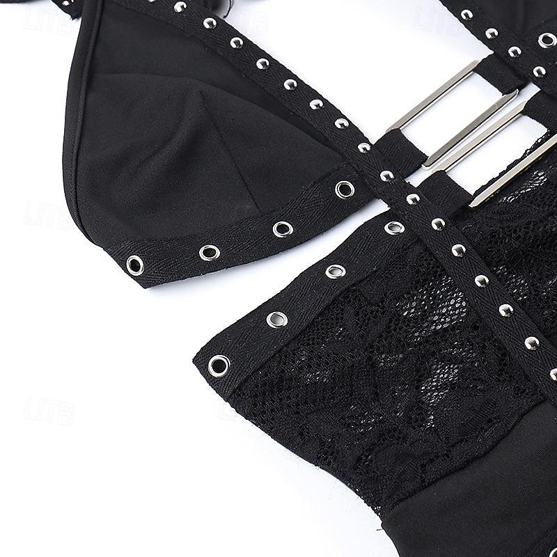 Sexy Y2K Anno 2000 Vestito Ragazza gotica Per donna Halloween Carnevale Mascherata Festa / Sera Vestito del 2025 a $35.99 –P15