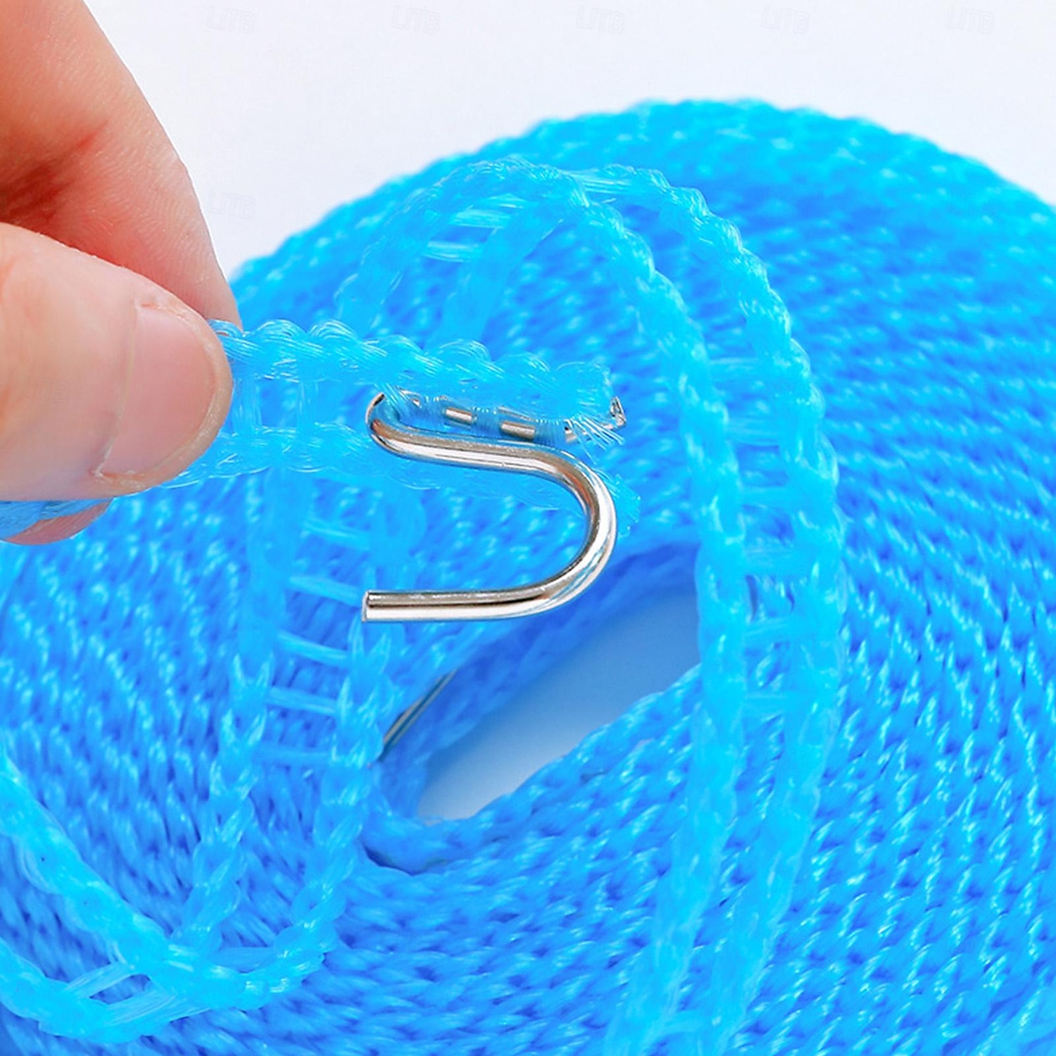 3kpl tuulenpitävä nylon vaatteiden kuivausköysi vaaleanpunainen sininen vihreä säädettävä vaatteiden kuivausköysi matkavaatelinja kannettava pyykkinaru sopii sisä- ja ulkokäyttöön 2025 - $8.99 –P9
