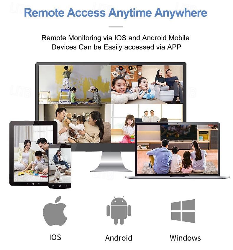 HD 3 megapixel home surveillance camera Smart Baby monitoring two-way voice wireless WIFI camera 2025 - $39.99 –P11