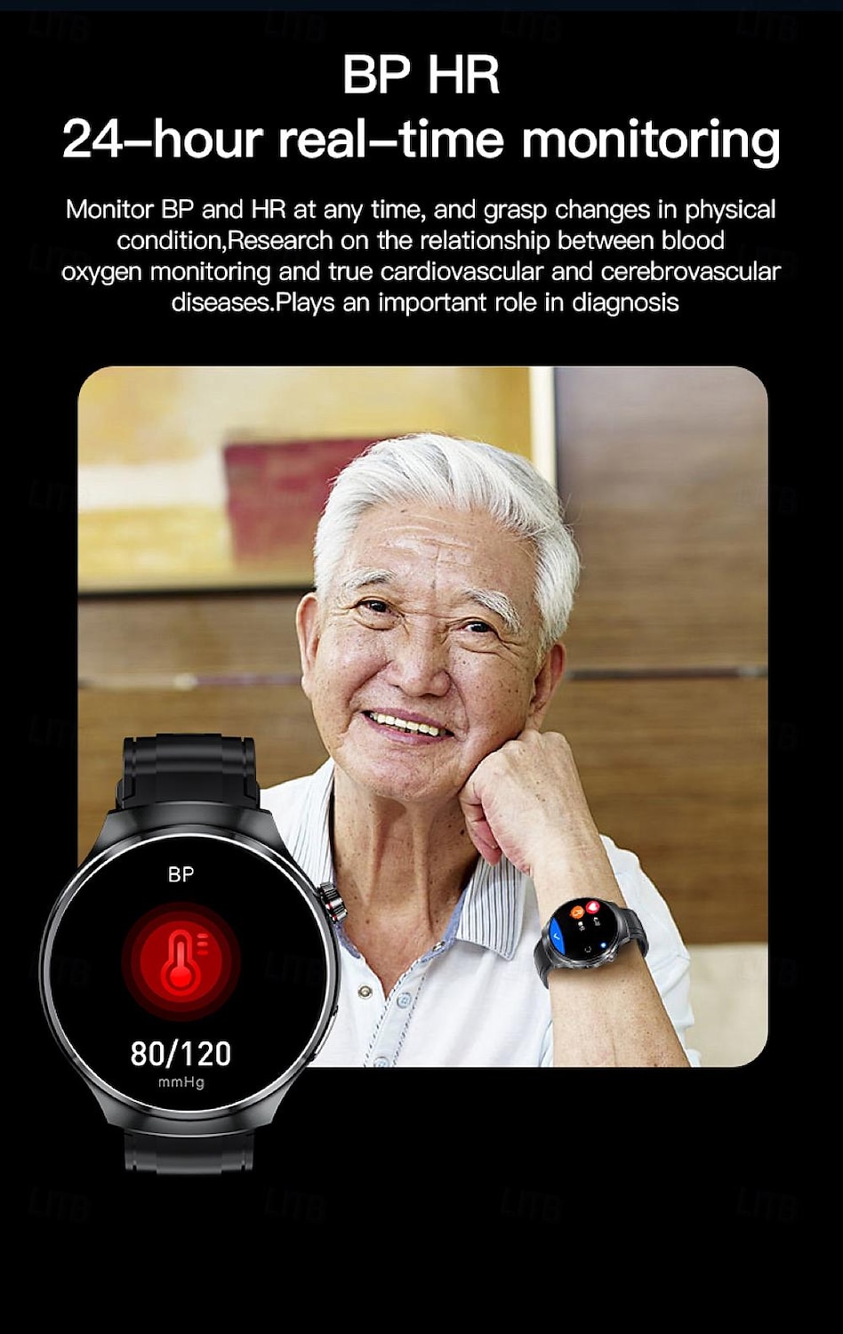 696 V16 Εξυπνο ρολόι 1.46 inch Έξυπνο ρολόι Bluetooth ΗΚΓ + PPG Βηματόμετρο Υπενθύμιση Κλήσης Συμβατό με Android iOS Γυναικεία Άντρες Κλήσεις Hands-Free Υπενθύμιση Μηνύματος IP 67 Θήκη ρολογιού 48mm 2025 - $46.99 –P8