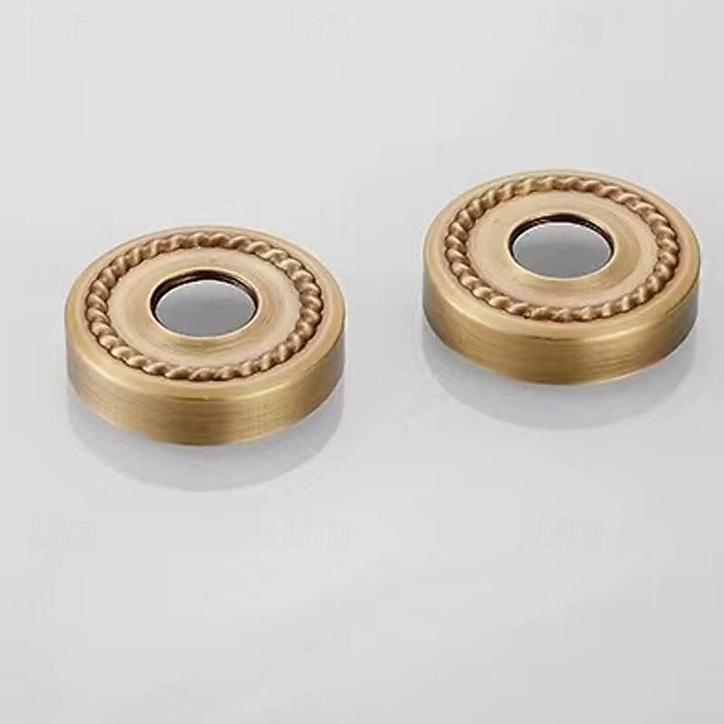 Rubinetto doccia Impostato - Docetta inclusa Stile vintage Ottone antico Esterno Valvola in ottone Bath Shower Mixer Taps del 2025 a $153.99 –P8