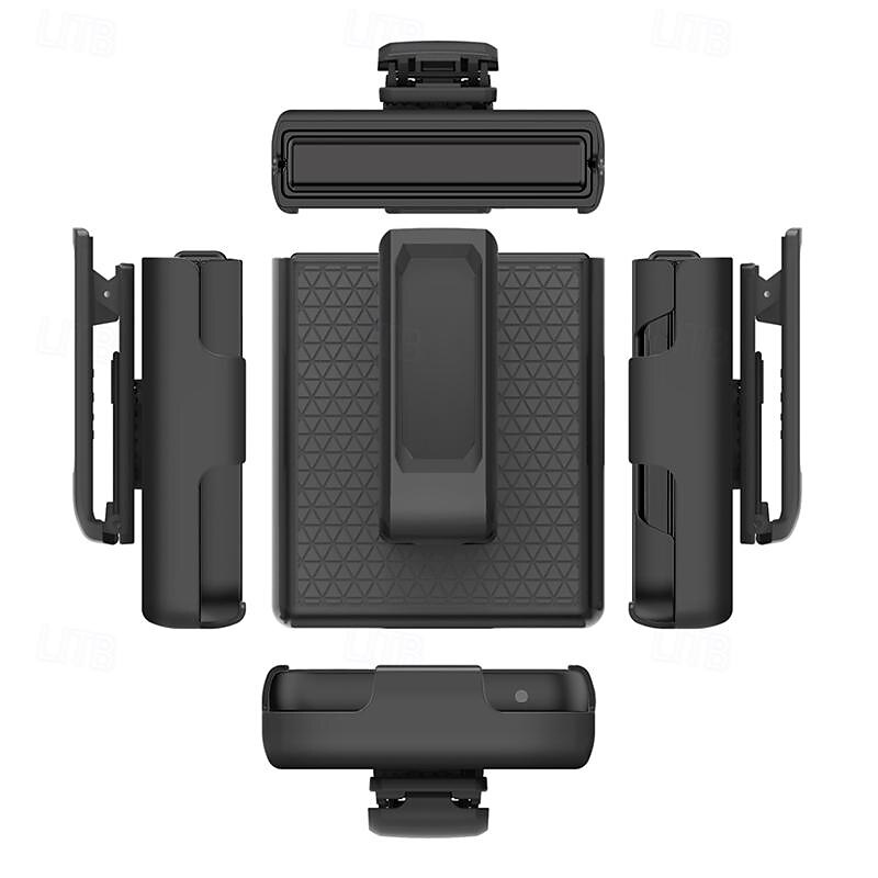 טלפון מגן עבור סמסונג גלקסי Z Flip 6 Z Flip 5 כיסוי אחורי עם מעמד ומגן מסך עמיד בזעזועים PC עור PU 2025 - $27.99 –P5