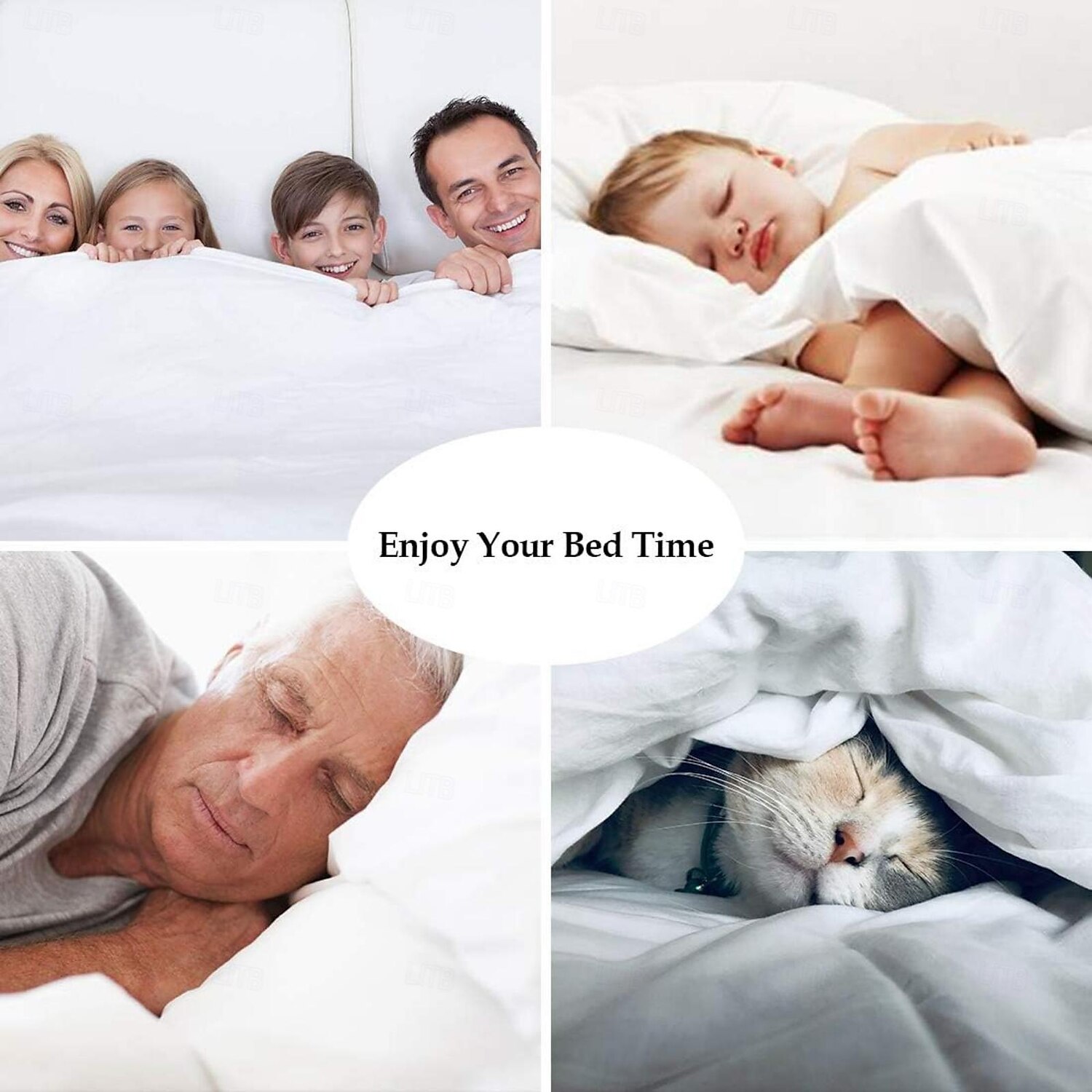 Pure 100% Pima Cotton Duvet Cover 4PCS Set Supima 140-TC Luxury Soft Silkly Sateen Bedding Set 1 Dovet Cover 1 Flat Sheet 2 Pillowcases 2025 - $288.79 –P10