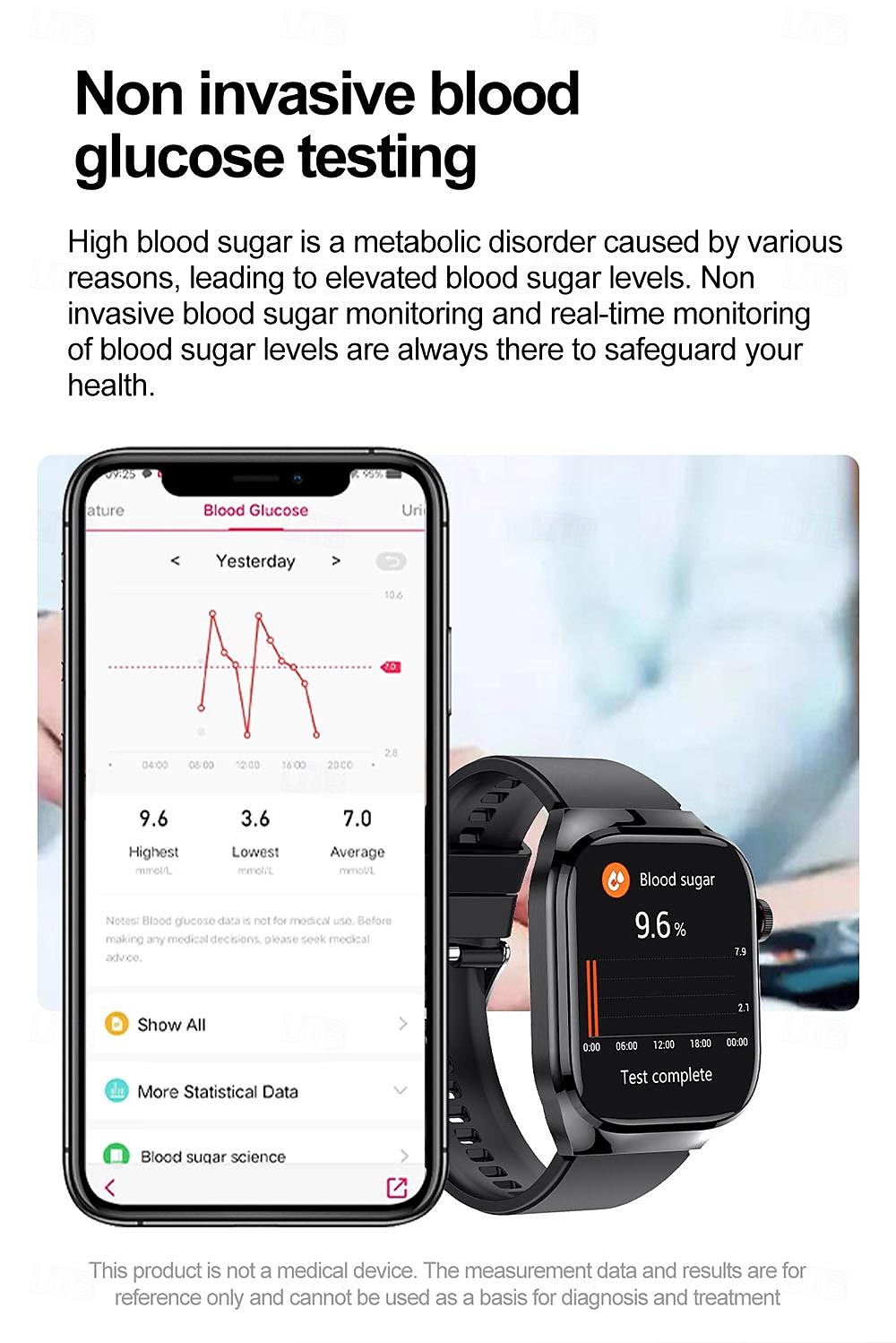 iMosi TK16 Smart Watch 2.04 inch Smartwatch Fitness Running Watch Bluetooth ECG+PPG Temperature Monitoring Pedometer Compatible with Android iOS Women Men Long Standby Hands-Free Calls Waterproof IP68 2025 - $83.19 –P8