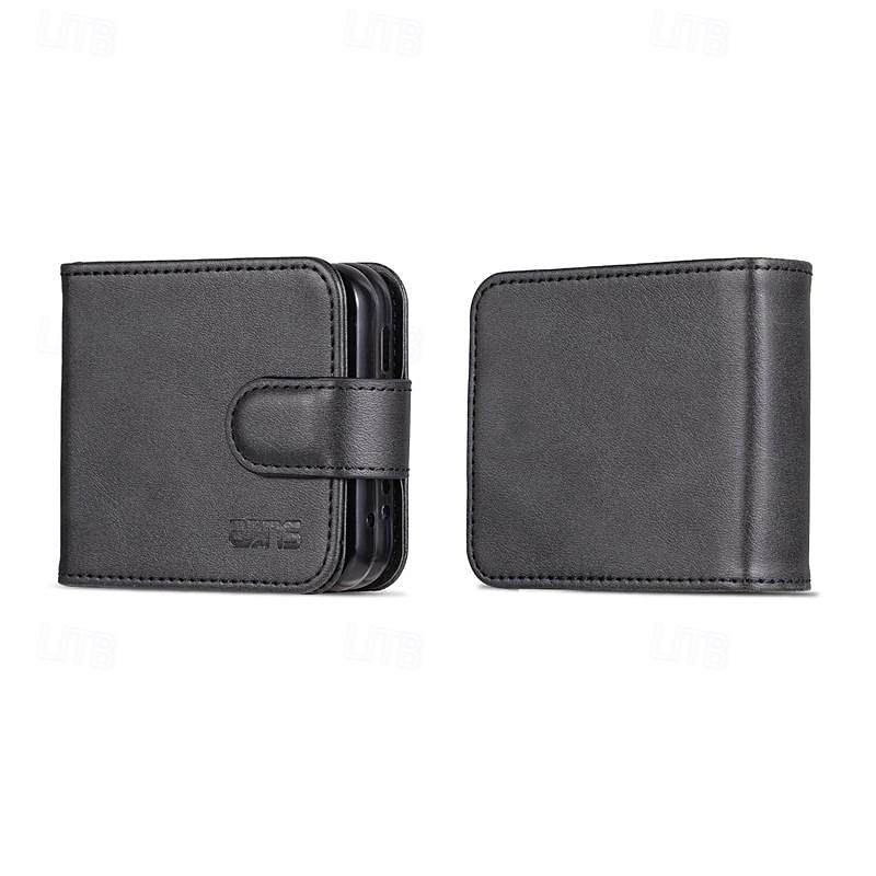 puhelin Etui Käyttötarkoitus Samsung Galaxy Z-kääntö 7 Z Flip 6 Z Flip 5 Z Flip 4 Z Flip 3 Läppäkotelo Koko vartalon suoja Korttipaikka Iskunkestävä Retro PC PU-nahka 2025 - $15.99 –P6