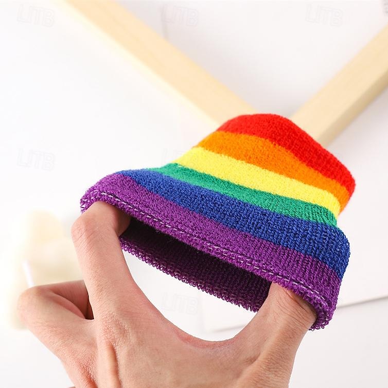 LGBT LGBTQ Duhová Čelenka absorbující pot Podpora zápěstí Dospělé Pánské Dámské Gay lesbička Pride Parade Měsíc hrdosti Plesová maškaráda Jednoduchý karnevalový kostým 2025 - $15.49 –P6