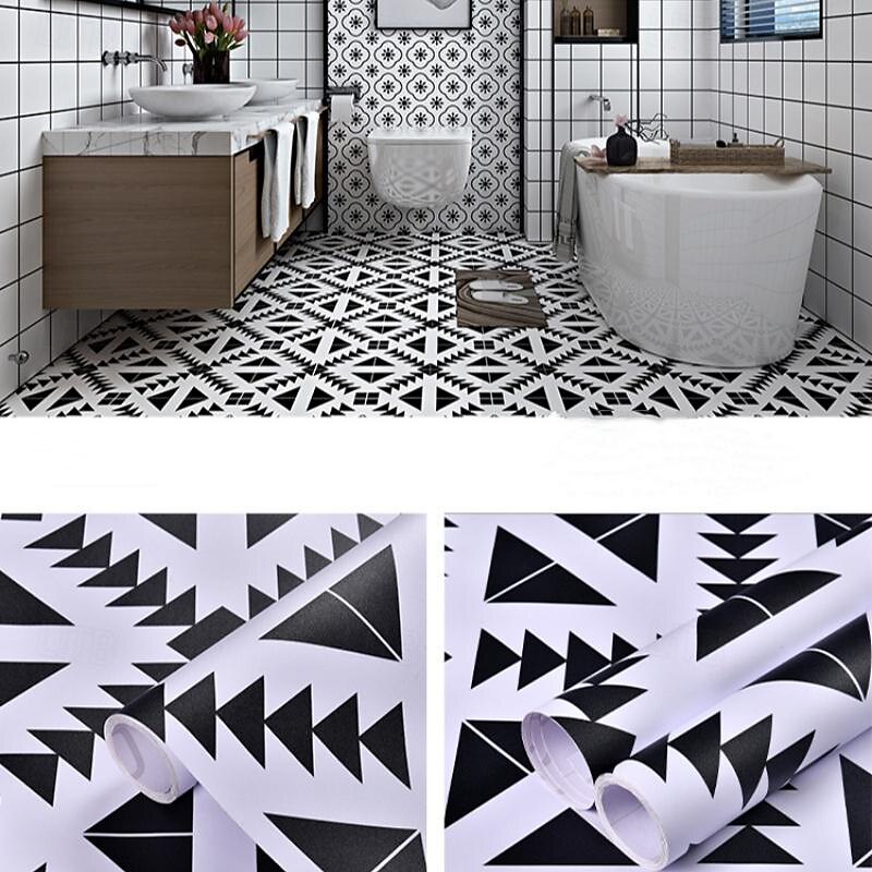 Anti Slip Flooring For Kitchen And Bathroom Thickened Balcony Flooring Wallpaper Self-Adhesive Waterproof PorcelainBrick Sticker 3 Meters 2025 - $23.99 –P18