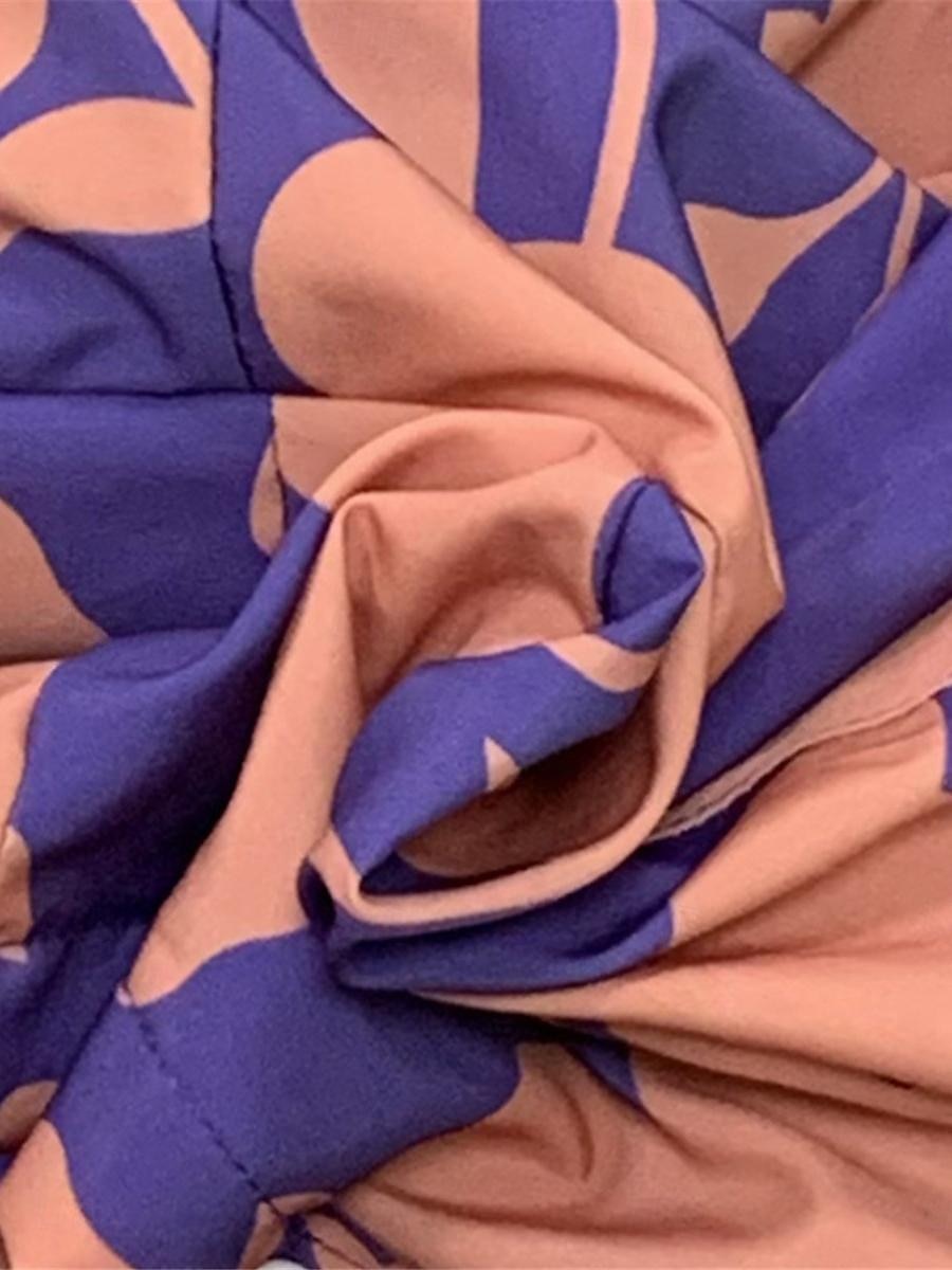 rochie cămașă damă rochie leagăn rochie leagăn rochie maxi lungă întâlnire vacanță modern casual guler cămașă buzunar cu mânecă lungă vară primăvară loose fit floral 2025 - $52.99 –P1