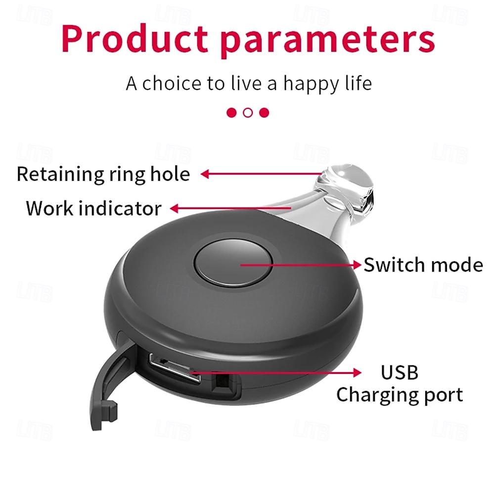 USB Rechargeable Ultrasonic Pest Collar – Flea, Tick, and Lice Repeller for Cats and Dogs with Mountaineering Buckle 2025 - $16.99 –P3