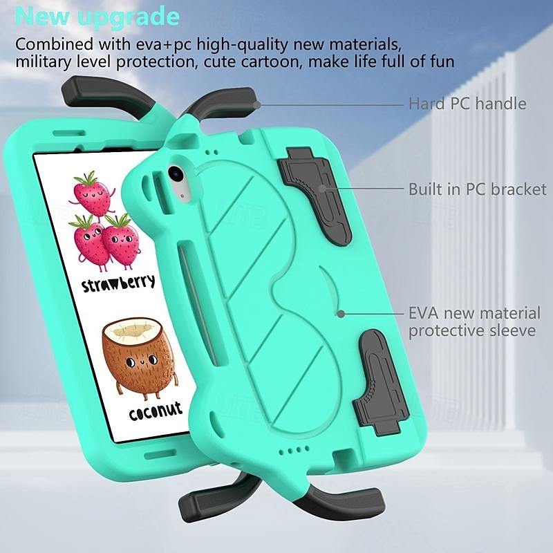 Tablet Case Cover For Apple iPad 10th 10.9'' iPad Air 5th 4th 10.9" ipad 9th 8th 7th Generation 10.2 inch iPad Air 3rd 10.5'' iPad Pro 1st 11'' Handle Pencil Holder Shoulder Strap Cartoon PC 2025 - $27.99 –P7