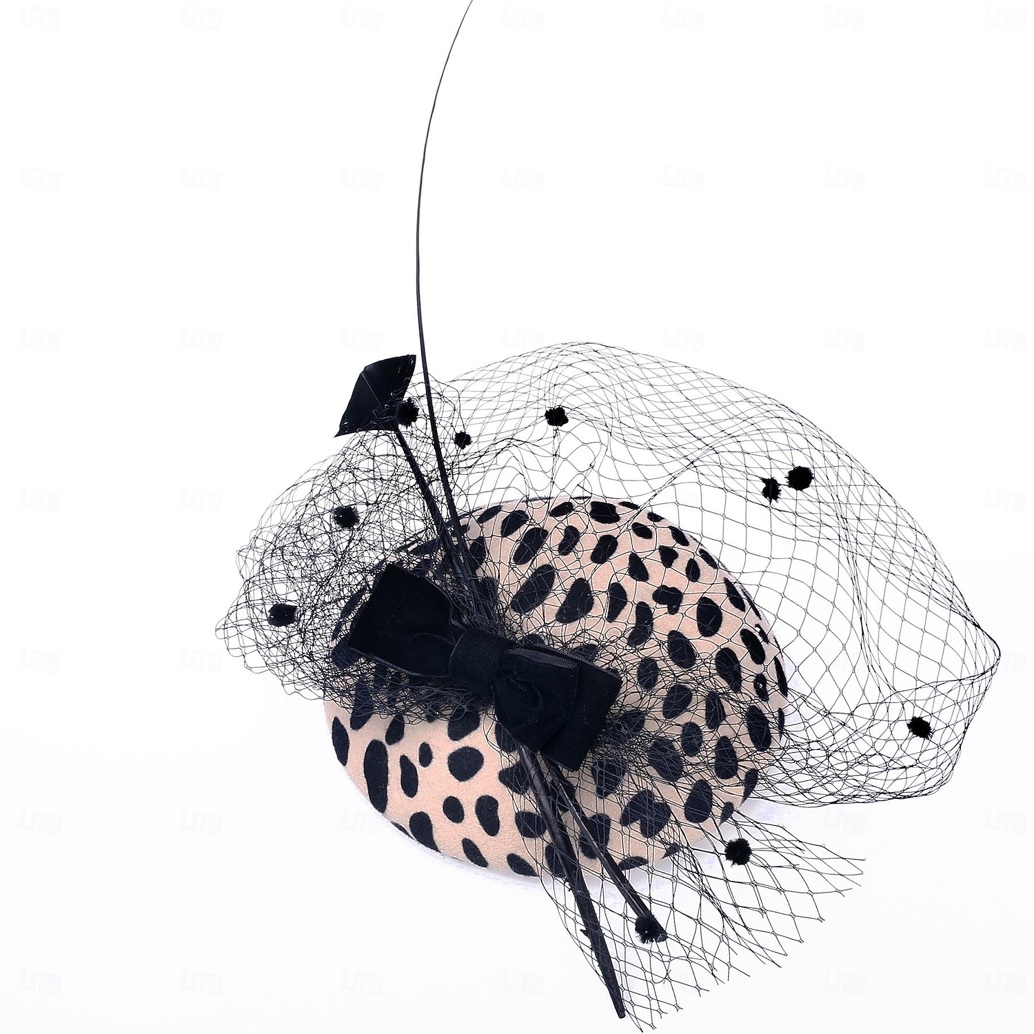 Elegant Hodeplagg Fascinatorhatt Fascinator Gentlewoman Kostyme Dame Derby Bryllupsfest Ascot Voksne Hatt Vår sommer 2026 - $57.99 –P10