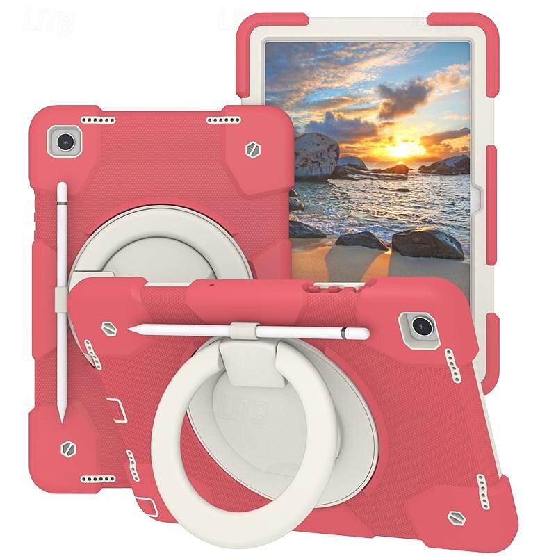 Tabletti kotelot kuoret Käyttötarkoitus Samsung Galaxy Tab A9 8.7" A8 10.5'' A9 Plus 11" Kynäteline 360° kierto Olkahihna PC Silikoni 2025 - $43.99 –P1