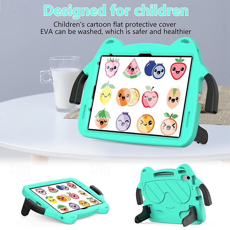 Tablet Case Cover For Apple iPad 10th 10.9'' iPad Air 5th 4th 10.9" ipad 9th 8th 7th Generation 10.2 inch iPad Air 3rd 10.5'' iPad Pro 1st 11'' Handle Pencil Holder Shoulder Strap Cartoon PC 2025 - $27.99 –P1
