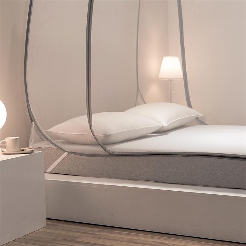 79" Double Door Mosquito Net Plus Size Mosquito Tent Increase Density Gauze Mosquito Net for Bed Mosquito Netting Free Installation 2025 - $37.99 –P15