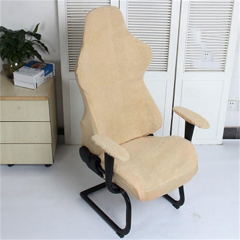 Housses de chaise de jeu d'ordinateur, solides, universelles, lavables, pour salle à manger de 2025 ? $20.99 –P8