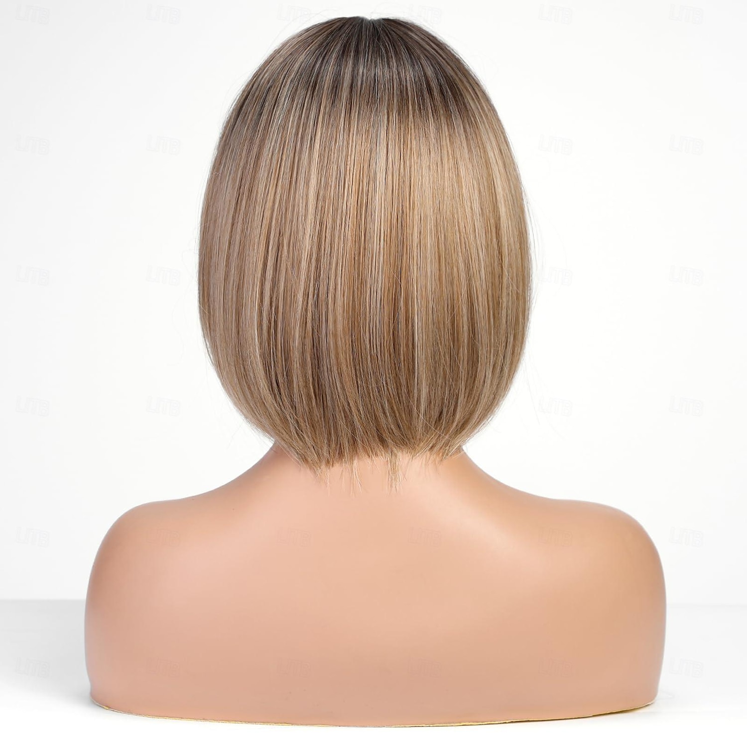 peruca bob frente de renda curta peruca bob fibra resistente ao calor combina perfeitamente com 12 polegadas cobre marrom marrom loiro claro loiro preto loiro de 2025 por $18.49 –P6